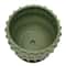 7.25" Green Ceramic Pot with Saucer by Ashland®